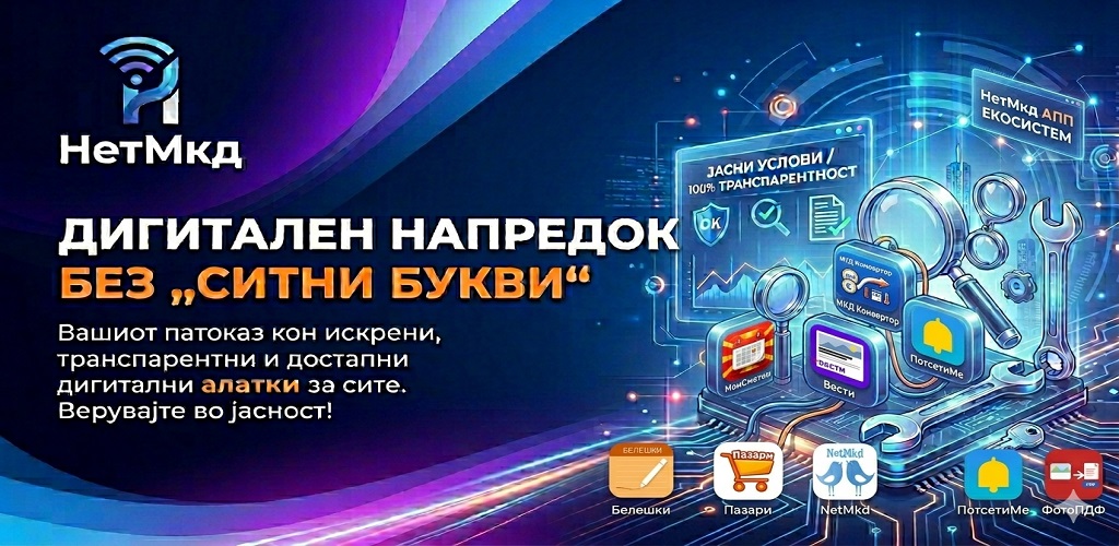 Дигитални алатки со македонски потпис